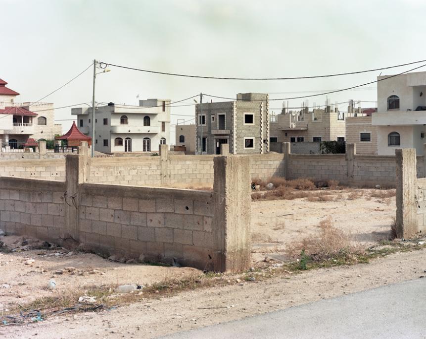 "Sans Titre" (Les six villes palestiniennes), 2010-2012.